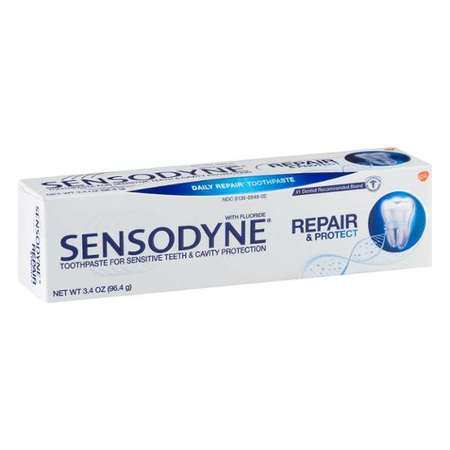 Repair & Protect Toothpaste 3.4 oz., PK12 -  SENSODYNE, 84040